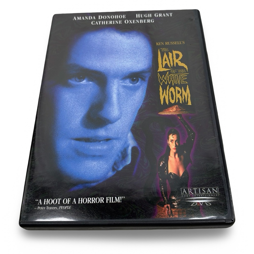 The Lair of the White Worm DVD Hugh Grant Ken Russell Artisan Horror 1988 2003